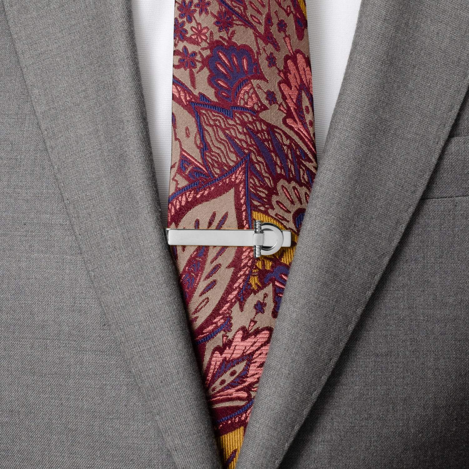 Horse Bit Stainless Steel Tie Bar - Cufflinks.com - Flyclothing LLC