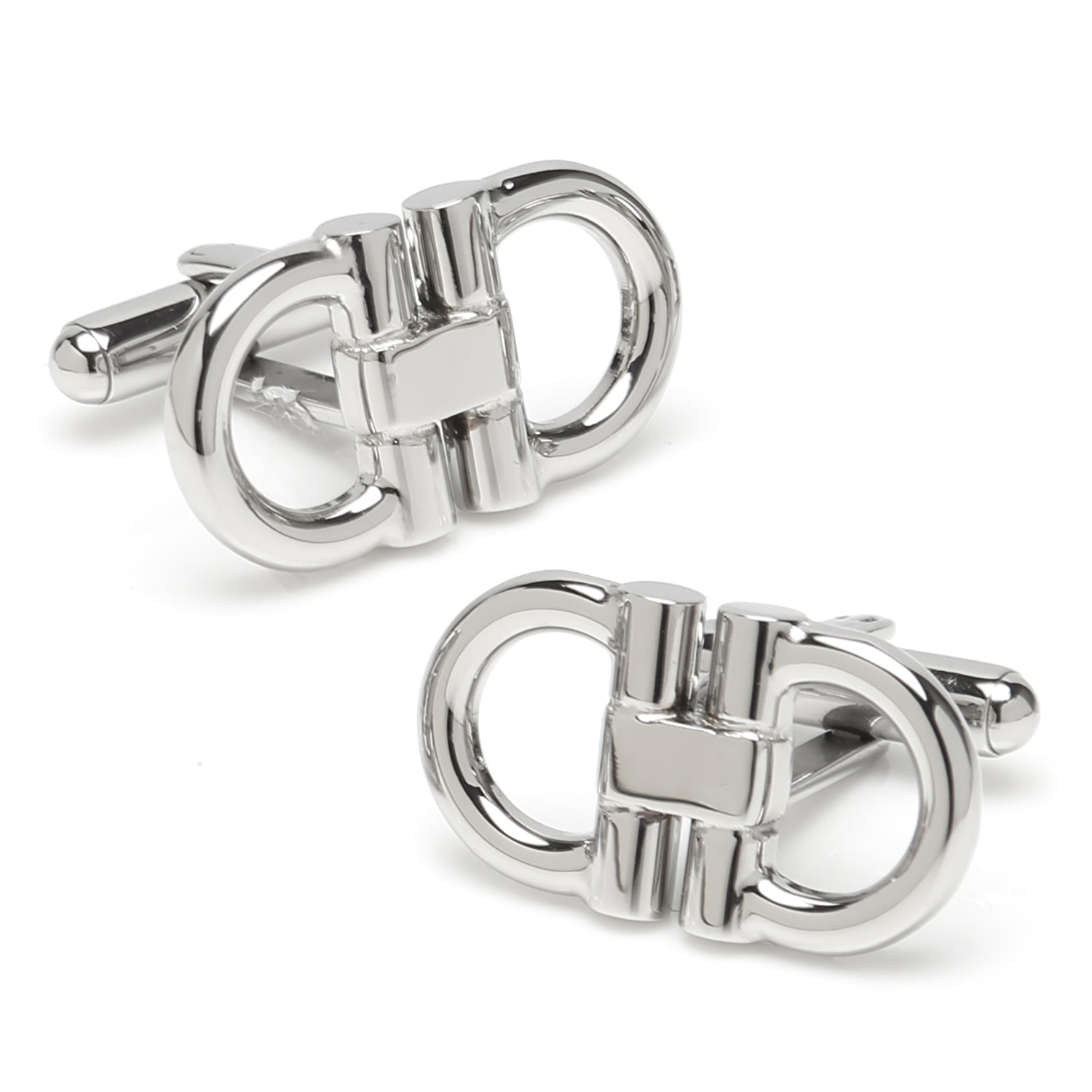 Horse Bit Stainless Steel Cufflinks - Cufflinks.com - Flyclothing LLC