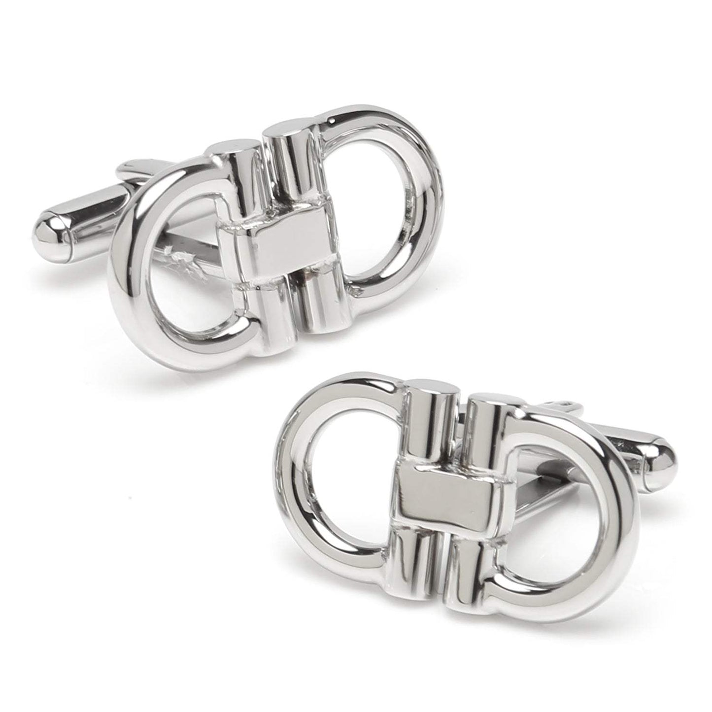 Horse Bit Stainless Steel Cufflinks - Cufflinks.com - Flyclothing LLC