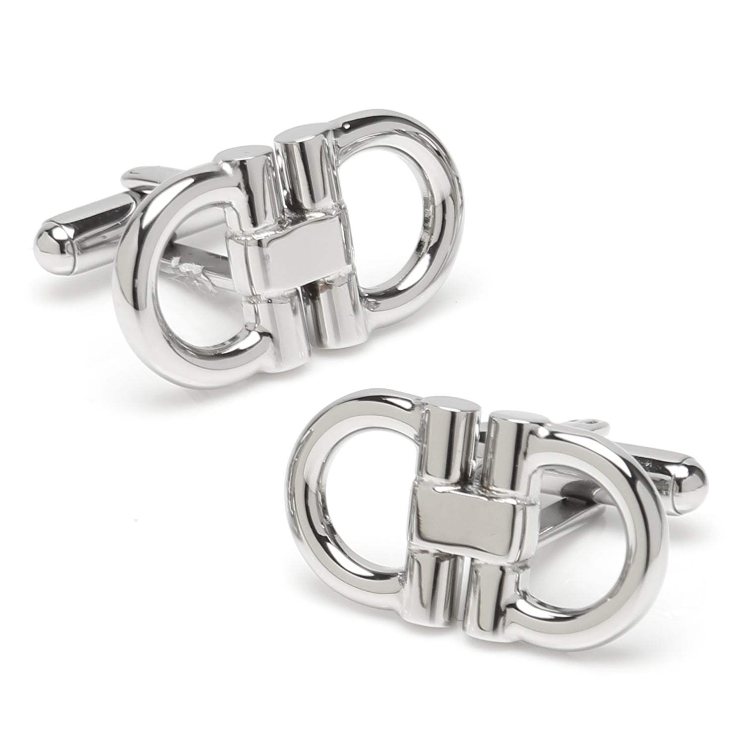 Horse Bit Stainless Steel Cufflinks - Cufflinks.com - Flyclothing LLC