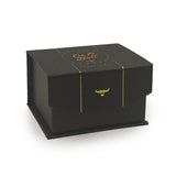 Double Sided Onyx and Mother of Pearl Round Beveled 5-Studs