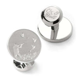 Hunter Silver Cufflinks - Cufflinks.com - Flyclothing LLC