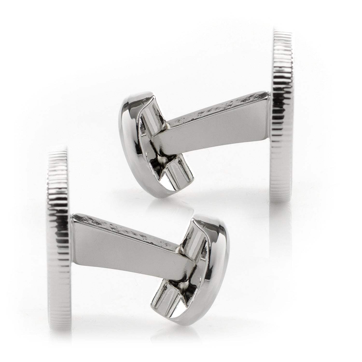Hunter Silver Cufflinks - Cufflinks.com - Flyclothing LLC