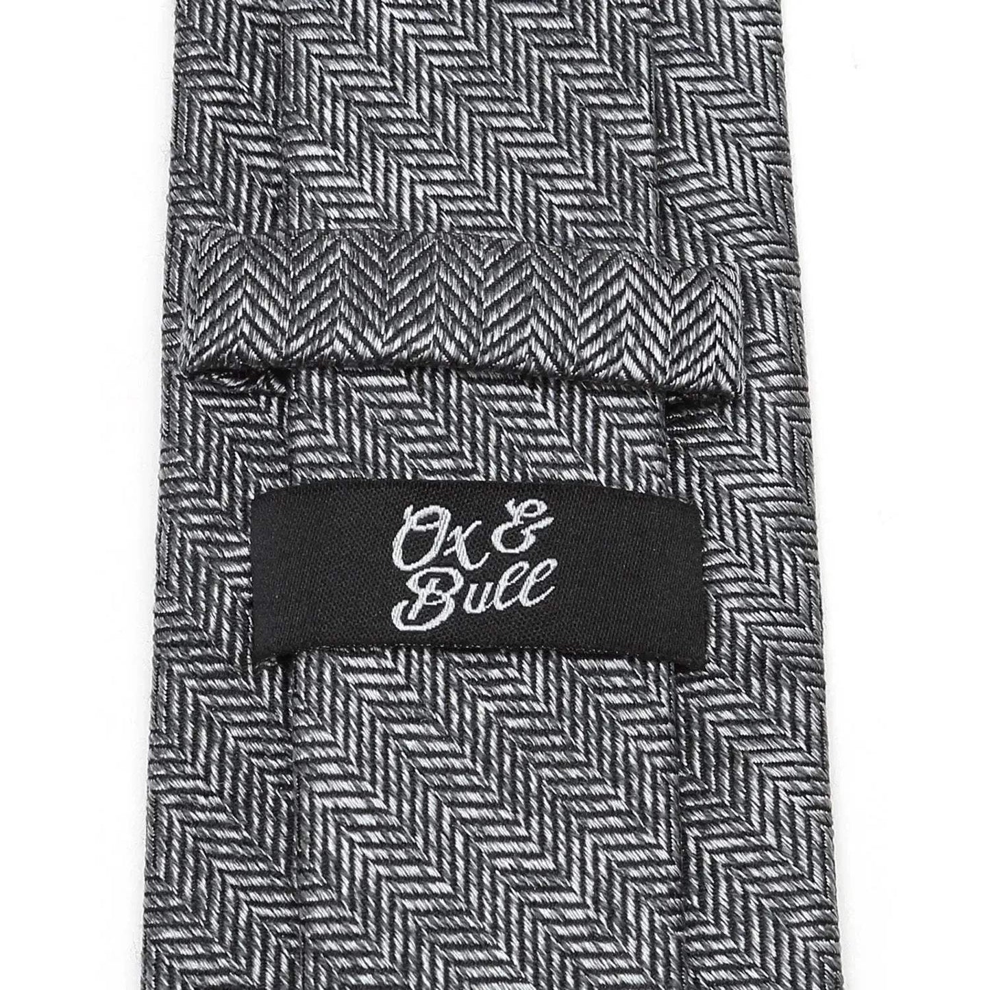 Herringbone Men's Tie - Cufflinks.com - Flyclothing LLC