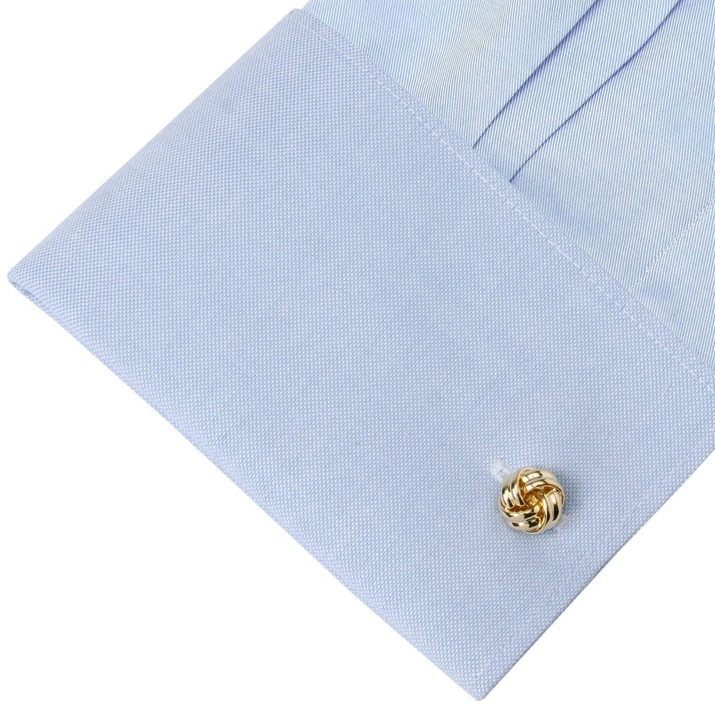 Gold Knot Cufflinks - Cufflinks.com - Flyclothing LLC