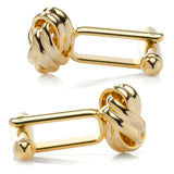 Gold Knot Cufflinks