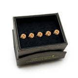Gold Knot 5-Studs - Cufflinks.com - Flyclothing LLC