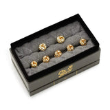 Gold Knot 5-Stud Set - Cufflinks.com - Flyclothing LLC