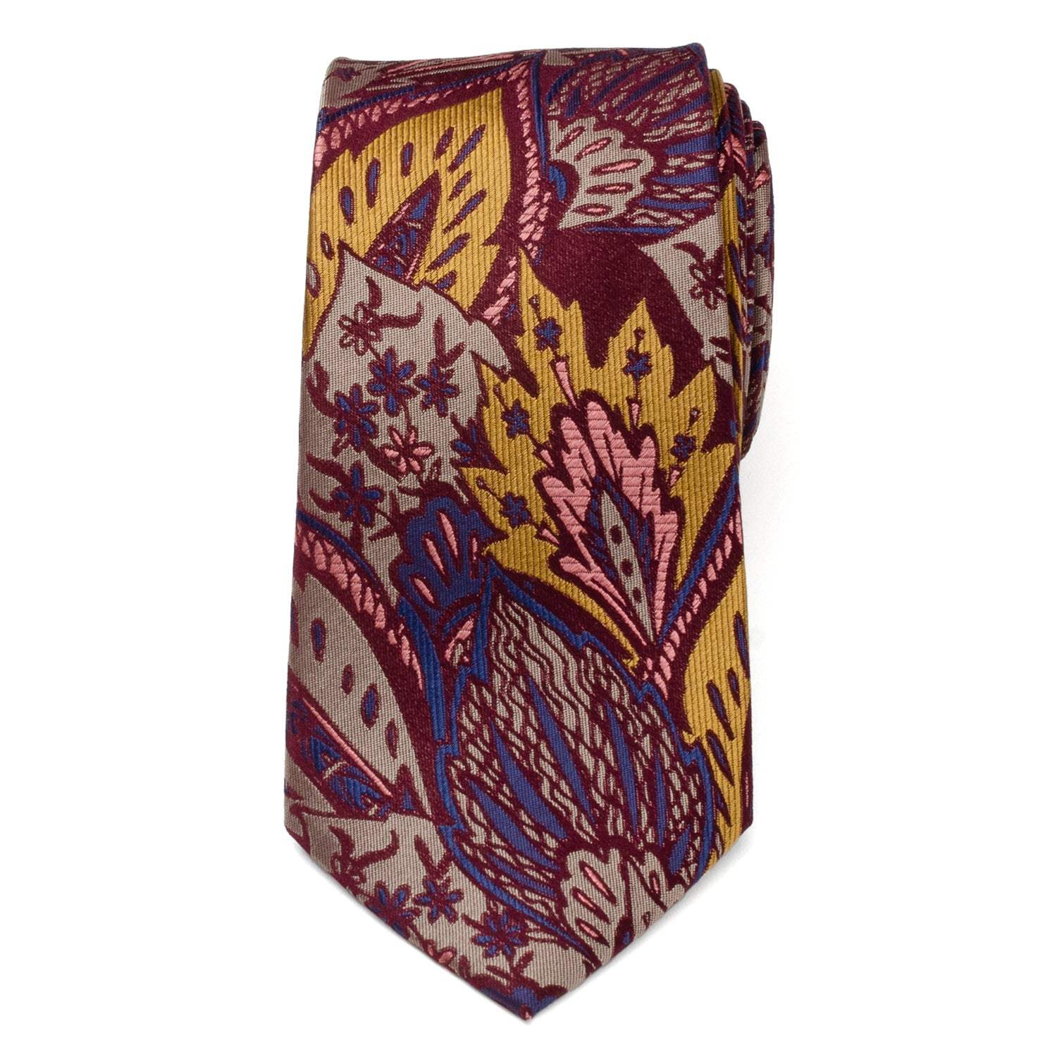 Multi Brown Patterned Men's Tie - Cufflinks.com - Flyclothing LLC