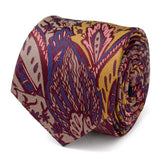 Multi Brown Patterned Men's Tie - Cufflinks.com - Flyclothing LLC