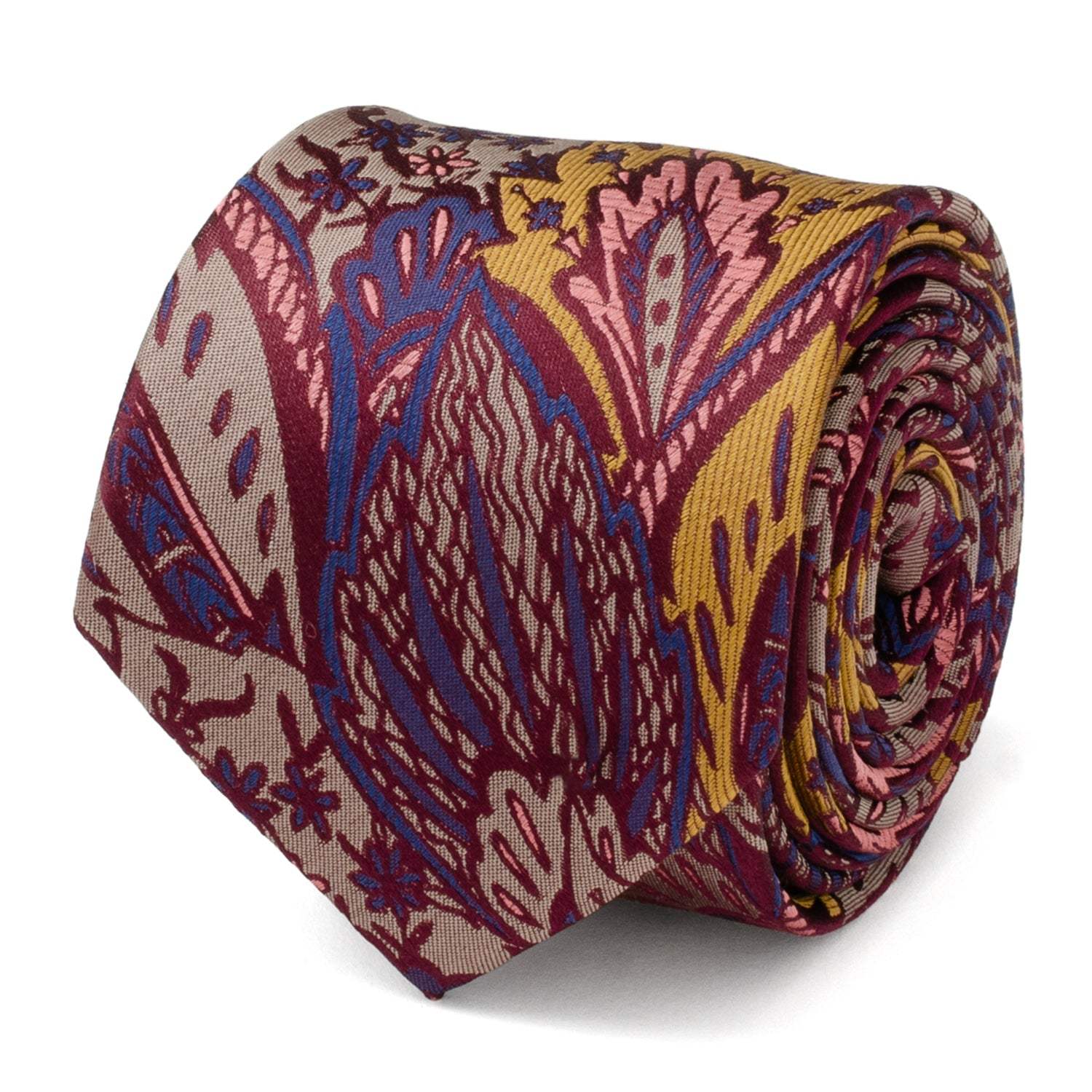 Multi Brown Patterned Men's Tie - Cufflinks.com - Flyclothing LLC