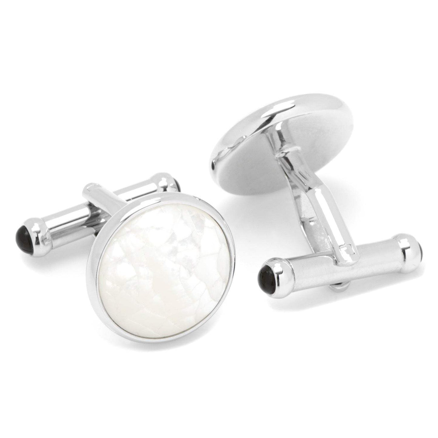 Mosaic Mother of Pearl Cufflinks - Cufflinks.com - Flyclothing LLC