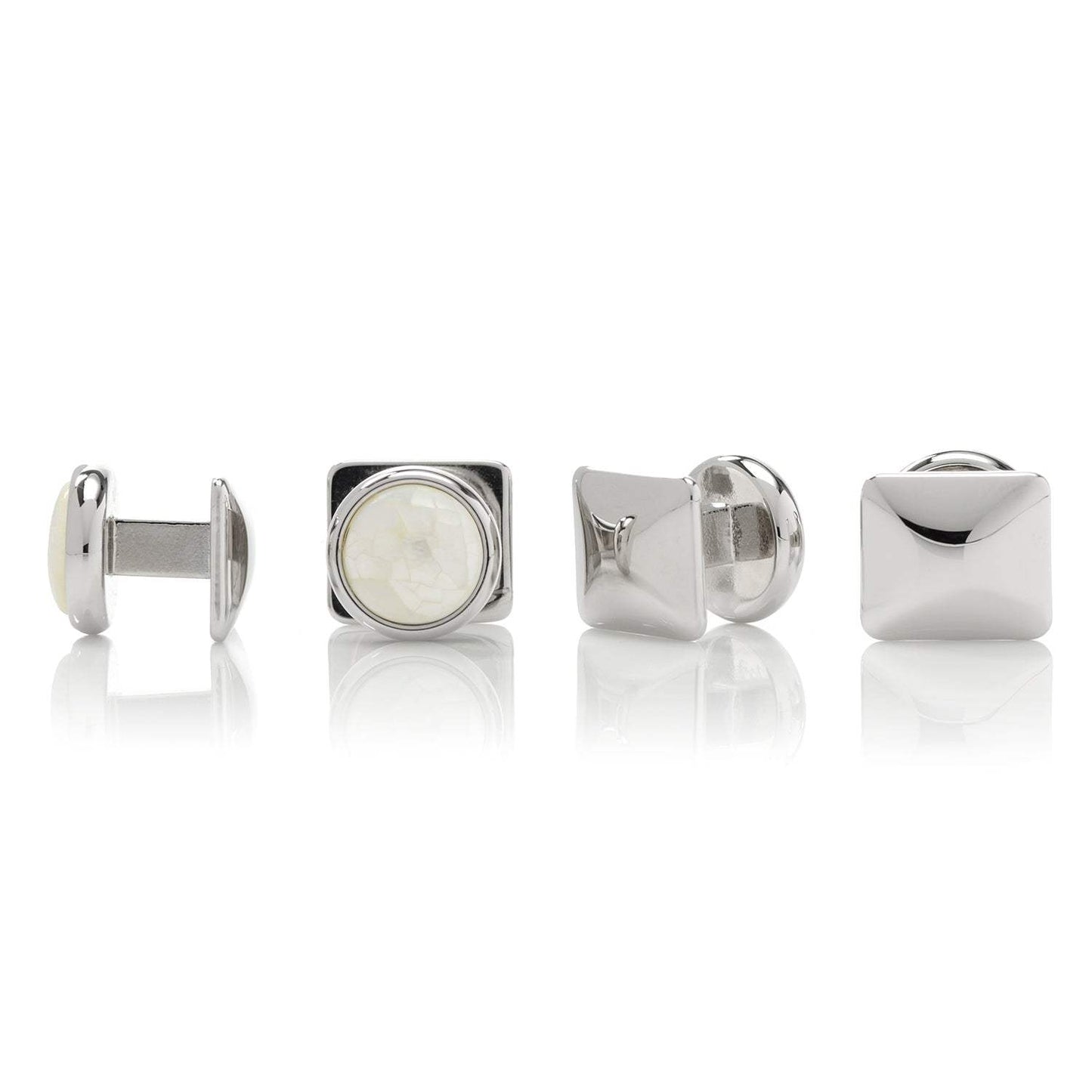 Mosaic Mother of Pearl 5-Studs - Cufflinks.com - Flyclothing LLC