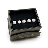 Mosaic Mother of Pearl 5-Studs - Cufflinks.com - Flyclothing LLC
