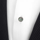 Mosaic Smoke Mother of Pearl 5-Studs - Cufflinks.com - Flyclothing LLC