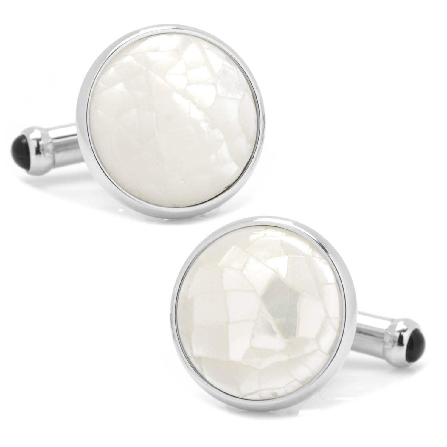 Mixed Mother of Pearl 5-Stud Set - Cufflinks.com - Flyclothing LLC
