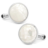 Mixed Mother of Pearl 5-Stud Set - Cufflinks.com - Flyclothing LLC