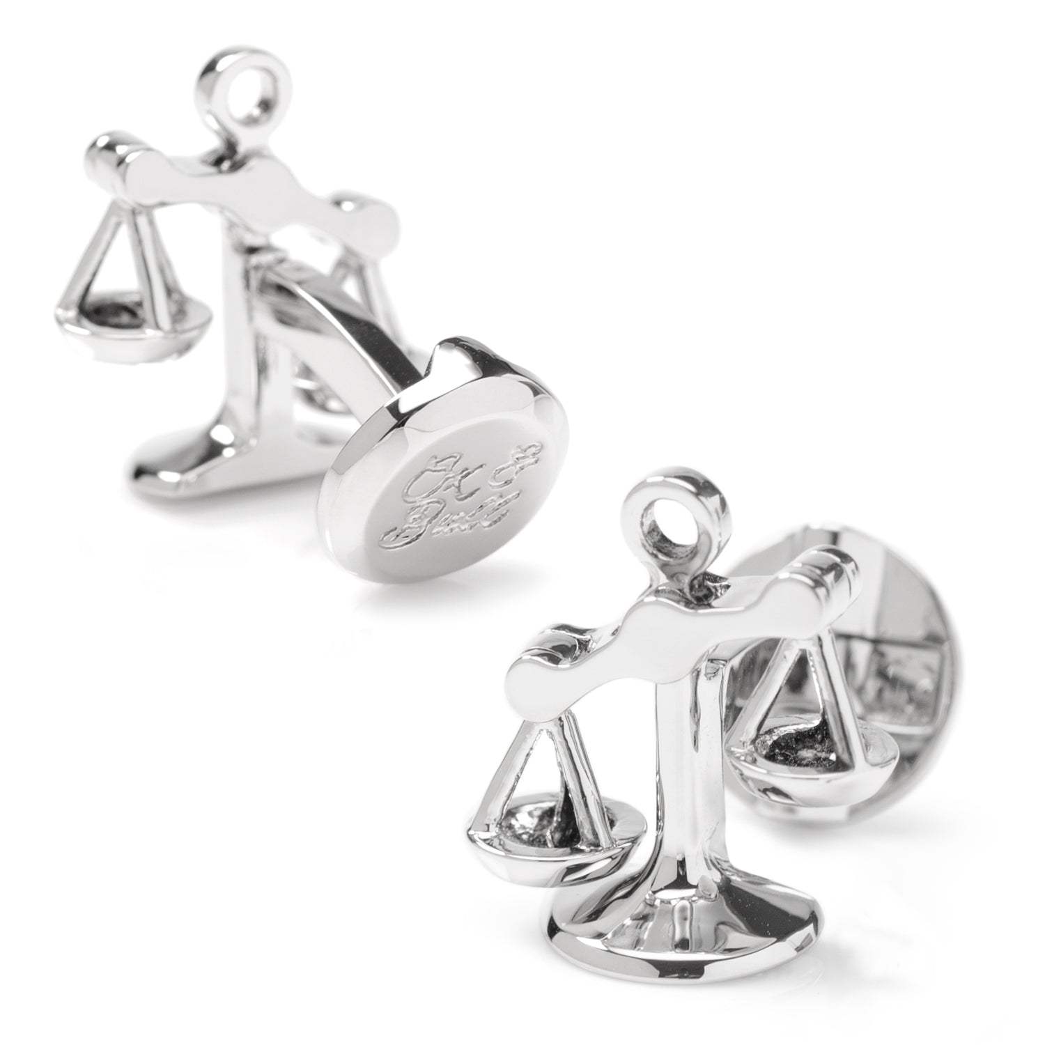Moving Parts Scales of Justice Cufflinks - Cufflinks.com - Flyclothing LLC