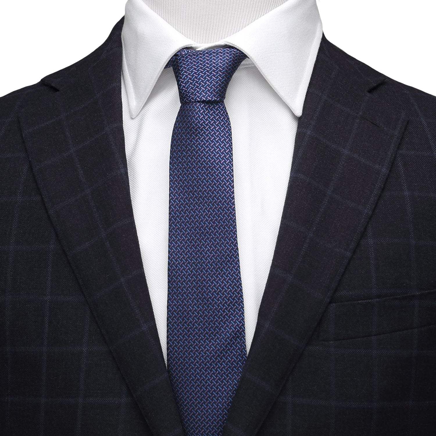 The Mitchell Tie (Iridescent Basketweave Men's Tie) - Cufflinks.com - Flyclothing LLC