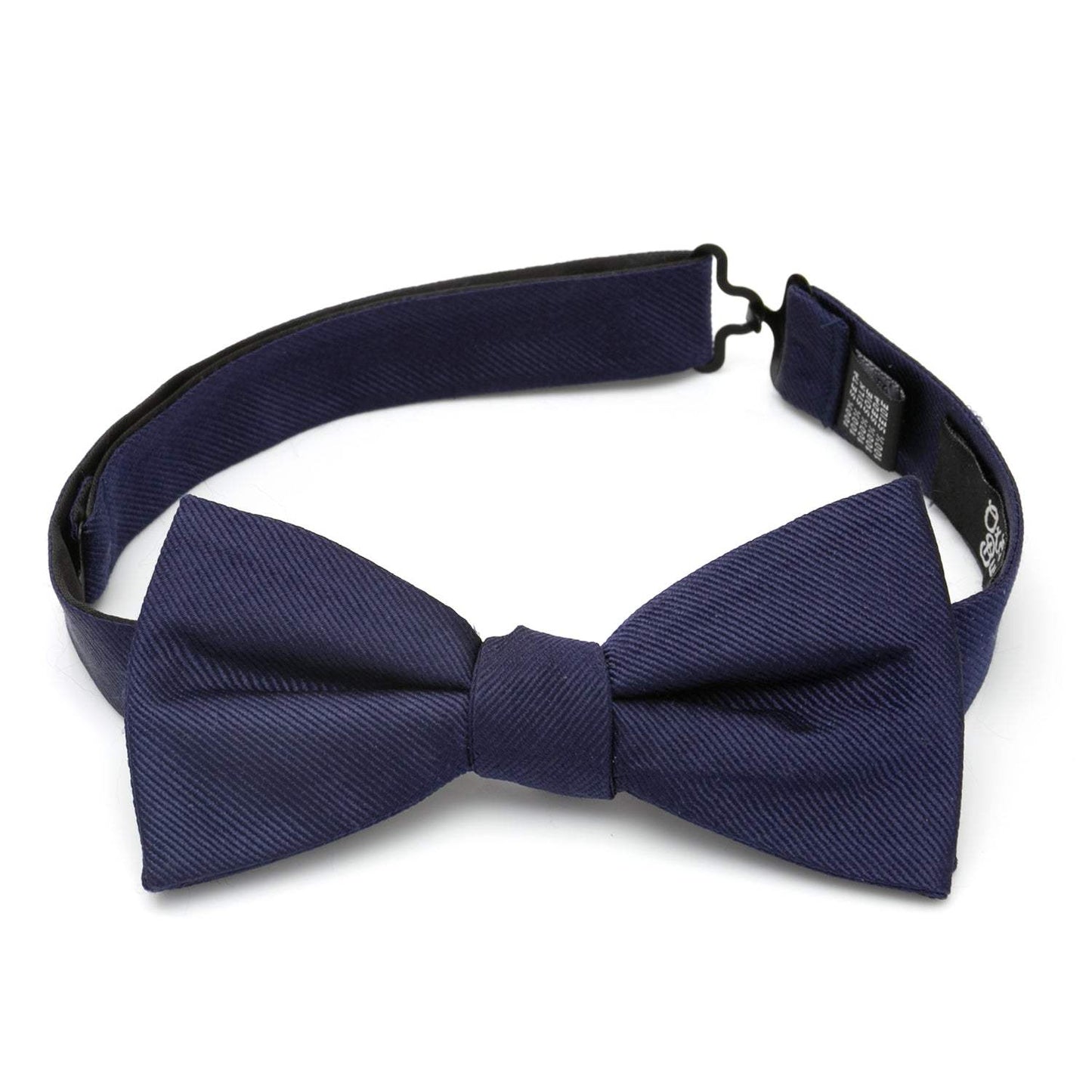 Navy Silk Bow Tie - Cufflinks.com - Flyclothing LLC