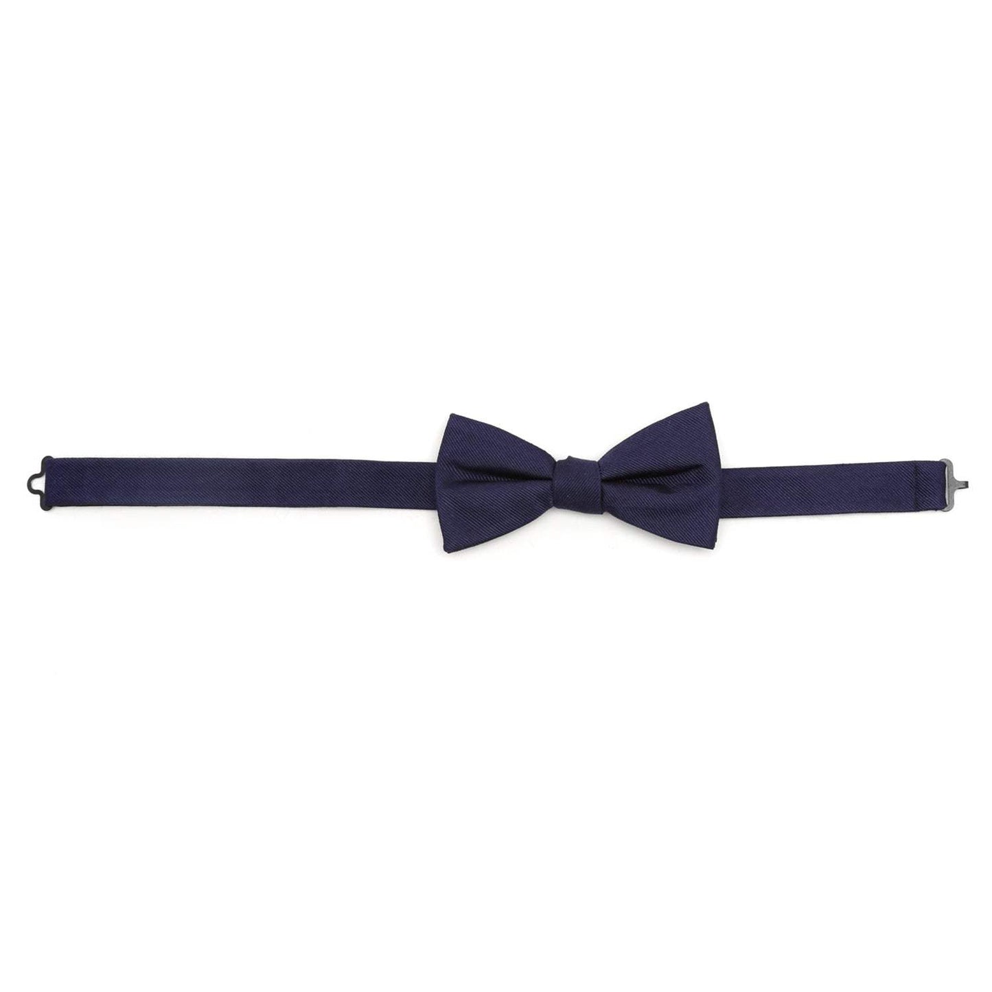Navy Silk Bow Tie - Cufflinks.com - Flyclothing LLC