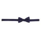 Navy Silk Bow Tie - Cufflinks.com - Flyclothing LLC
