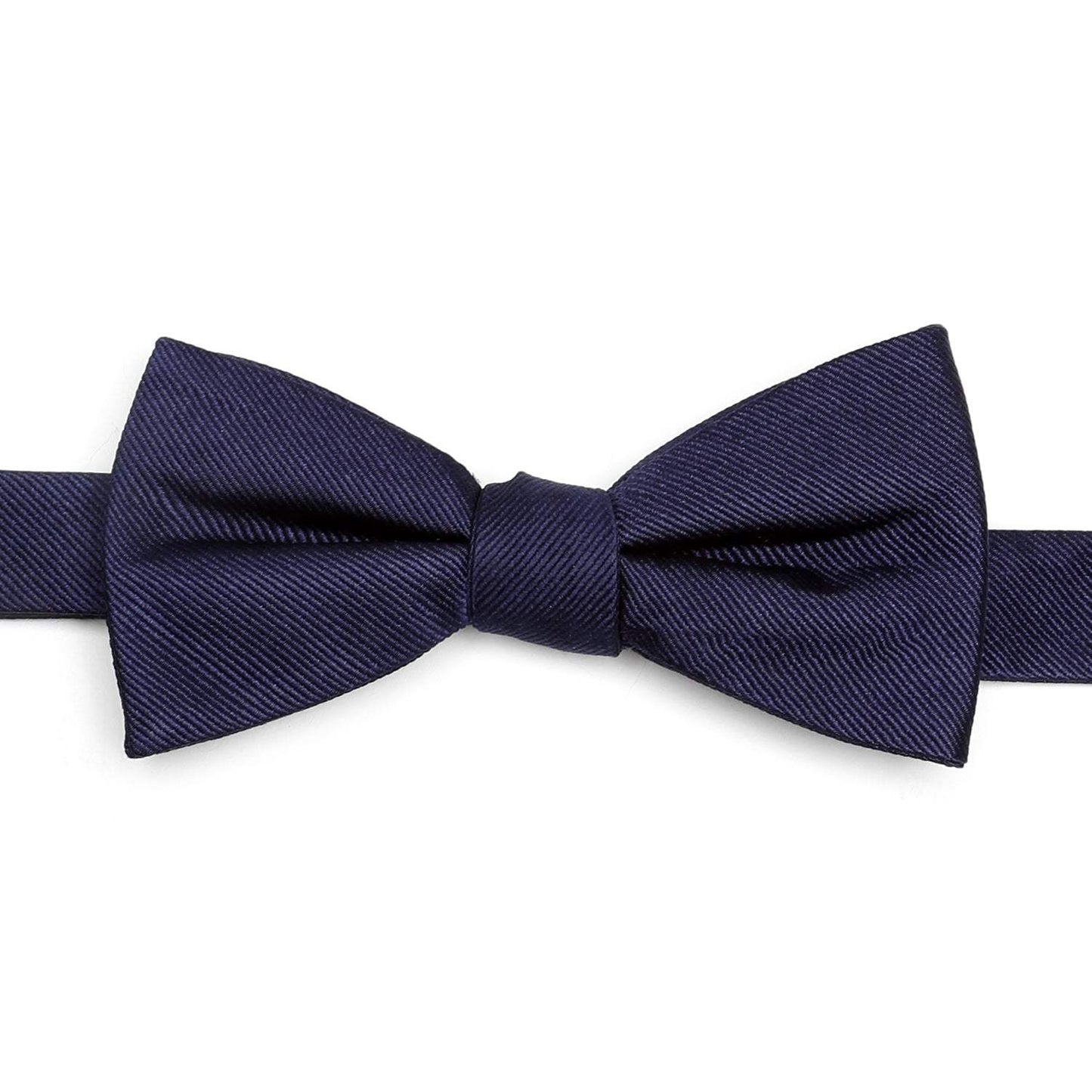 Navy Silk Bow Tie - Cufflinks.com - Flyclothing LLC
