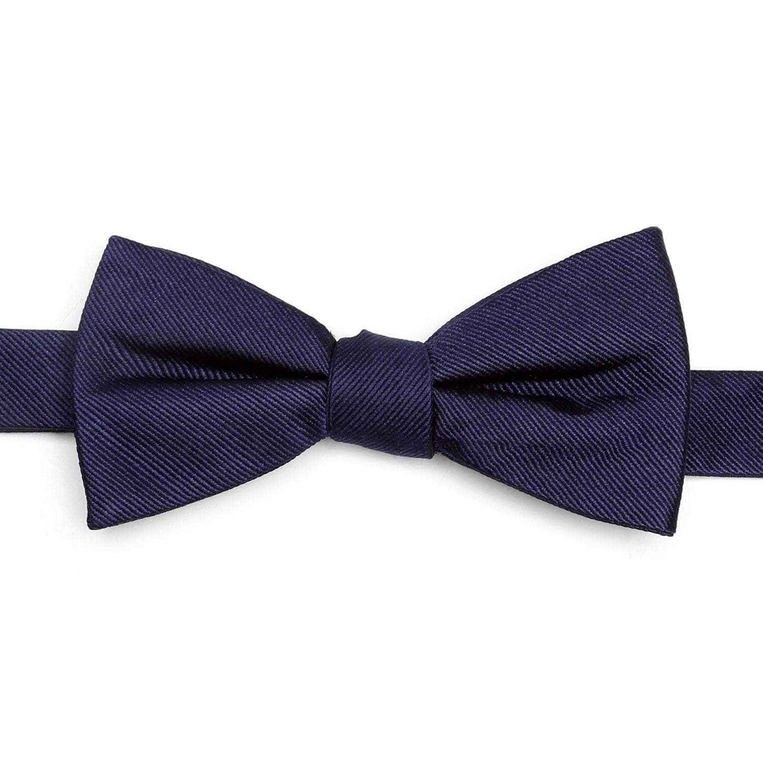 Navy Silk Bow Tie - Cufflinks.com - Flyclothing LLC