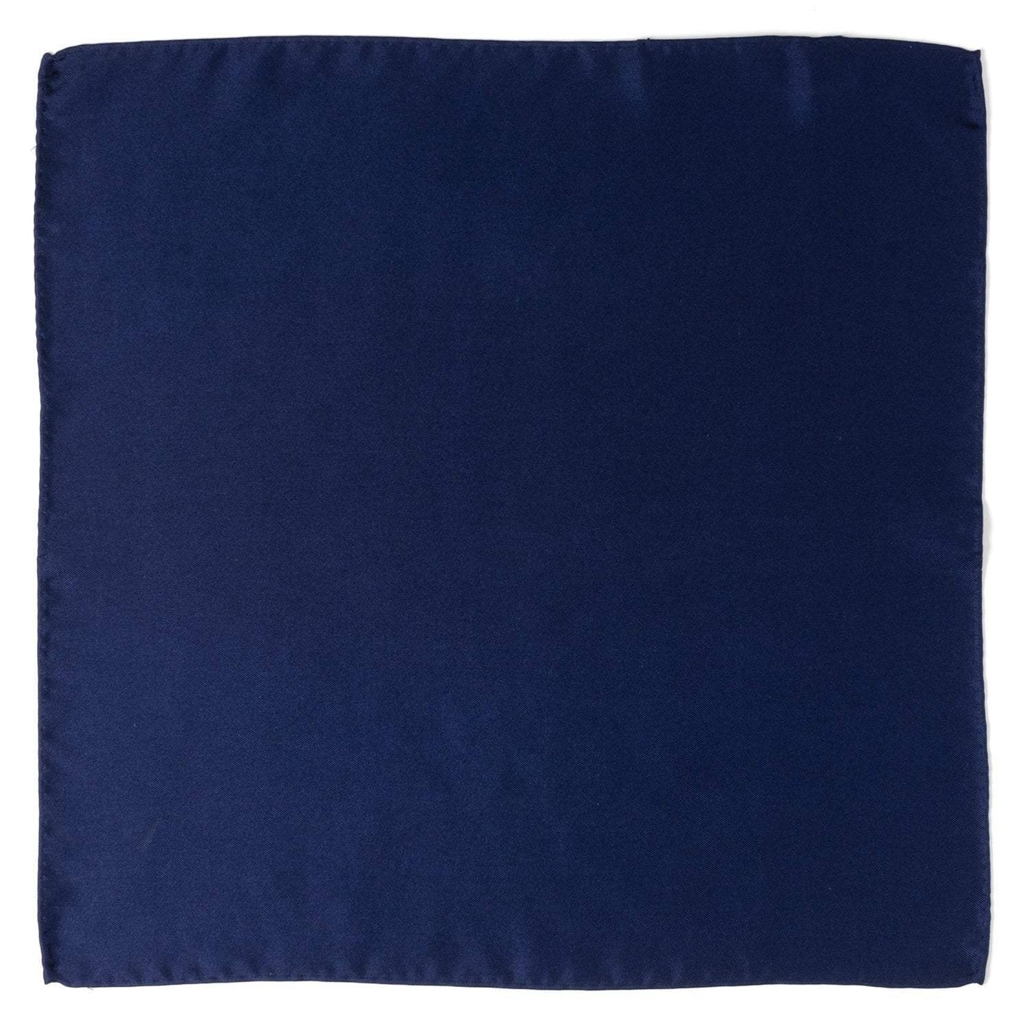 Navy Silk Pocket Square - Cufflinks.com - Flyclothing LLC