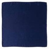 Navy Silk Pocket Square - Cufflinks.com - Flyclothing LLC