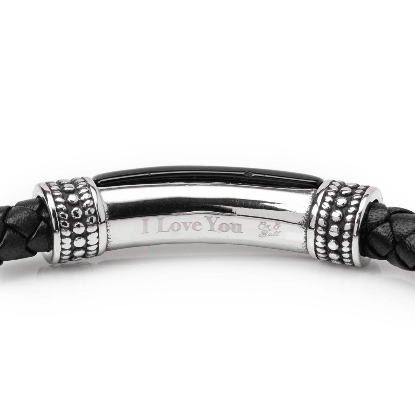 Onyx I Love You Bracelet - Cufflinks.com - Flyclothing LLC