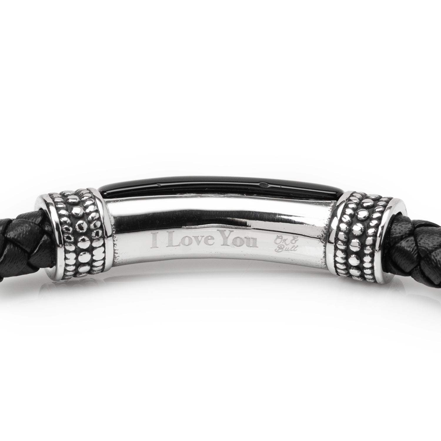 Onyx I Love You Bracelet - Cufflinks.com - Flyclothing LLC