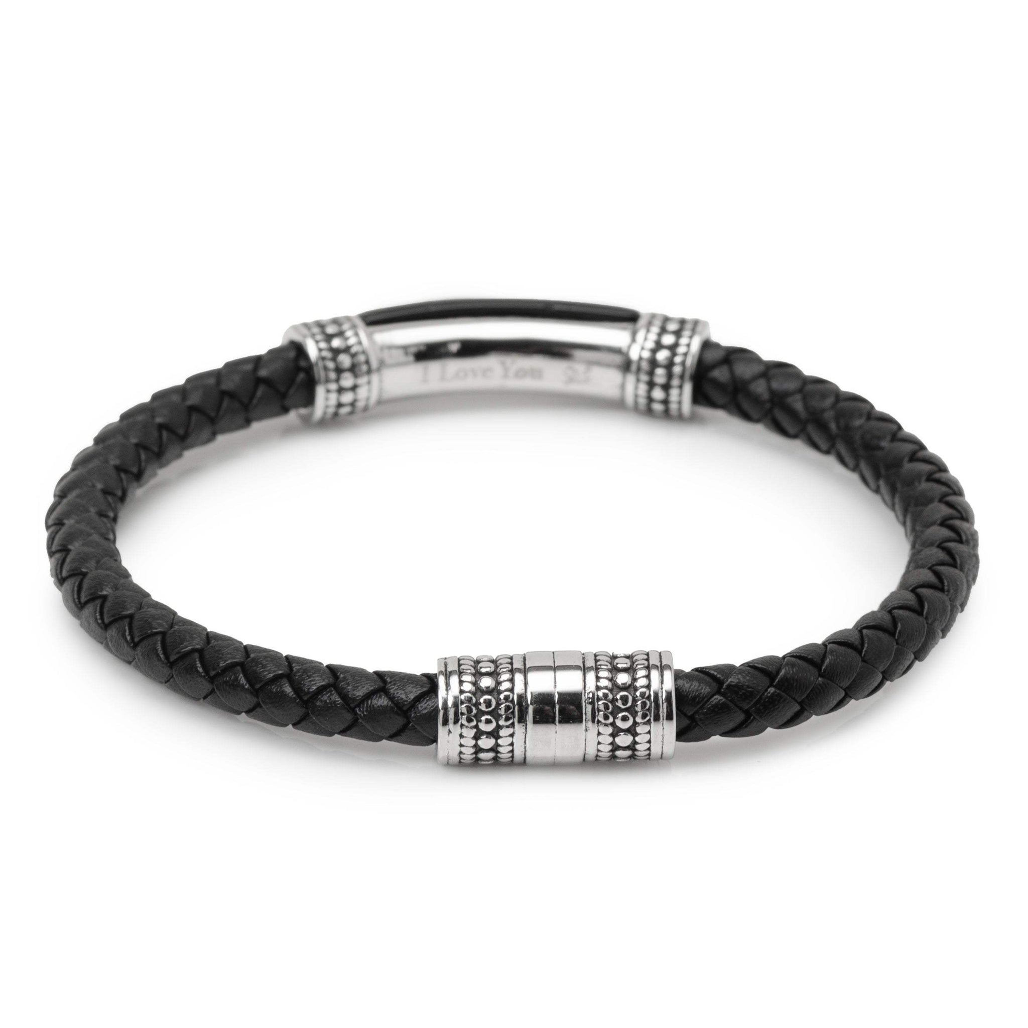 Onyx I Love You Bracelet - Cufflinks.com - Flyclothing LLC