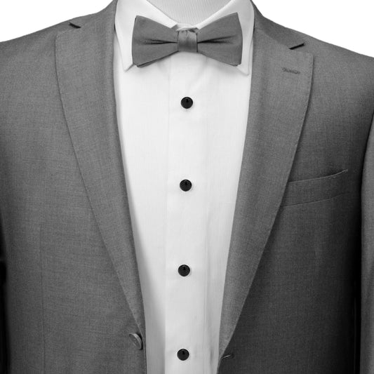 Silver and Onyx 5-Studs - Cufflinks.com - Flyclothing LLC