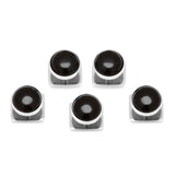 Silver and Onyx 5-Studs - Cufflinks.com - Flyclothing LLC