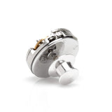 Open Edge Skeleton Watch Movement Lapel Pin - Cufflinks.com - Flyclothing LLC