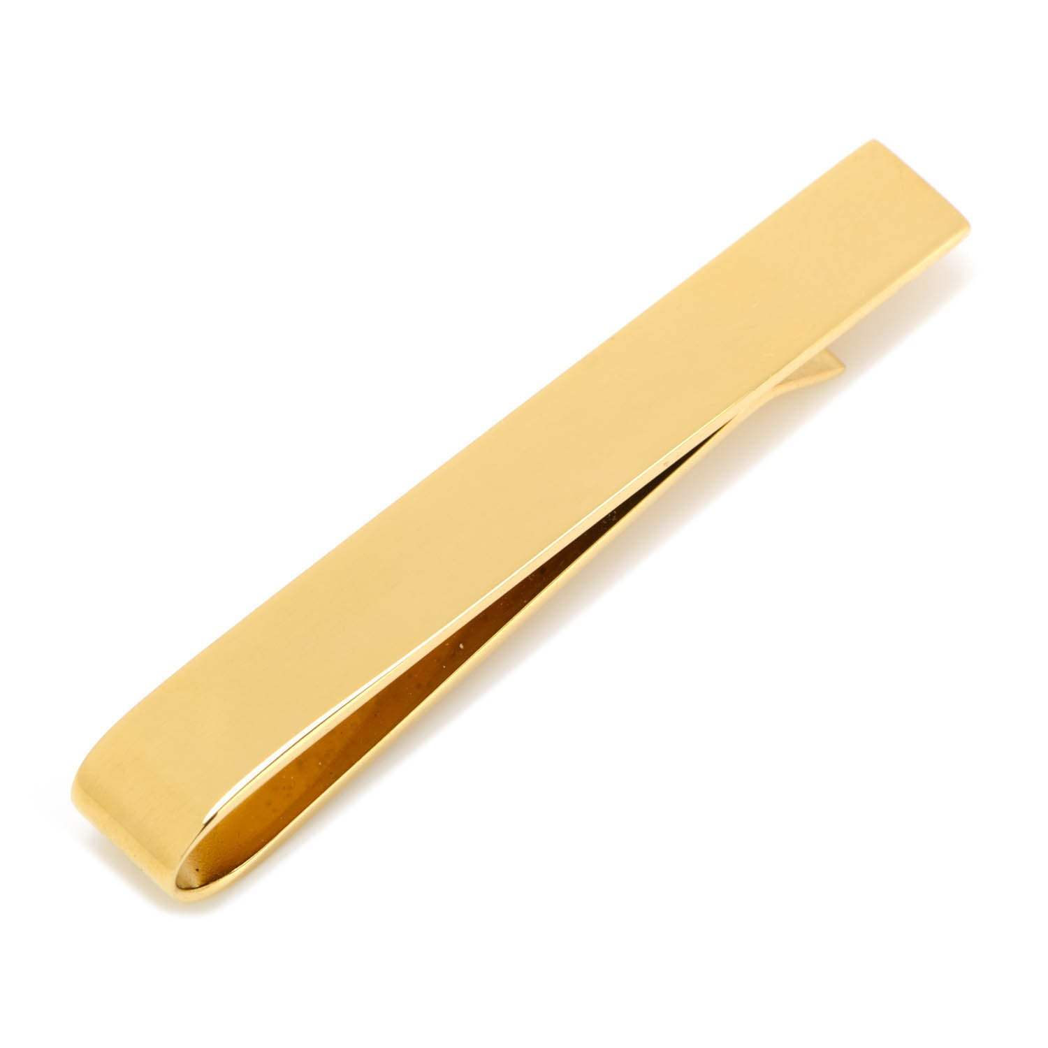 14K Gold Plated Rope Border Oval Cufflinks and Tie Bar Gift Set - Cufflinks.com - Flyclothing LLC