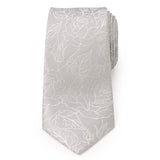 Floral Gray Men's Tie - Cufflinks.com - Flyclothing LLC