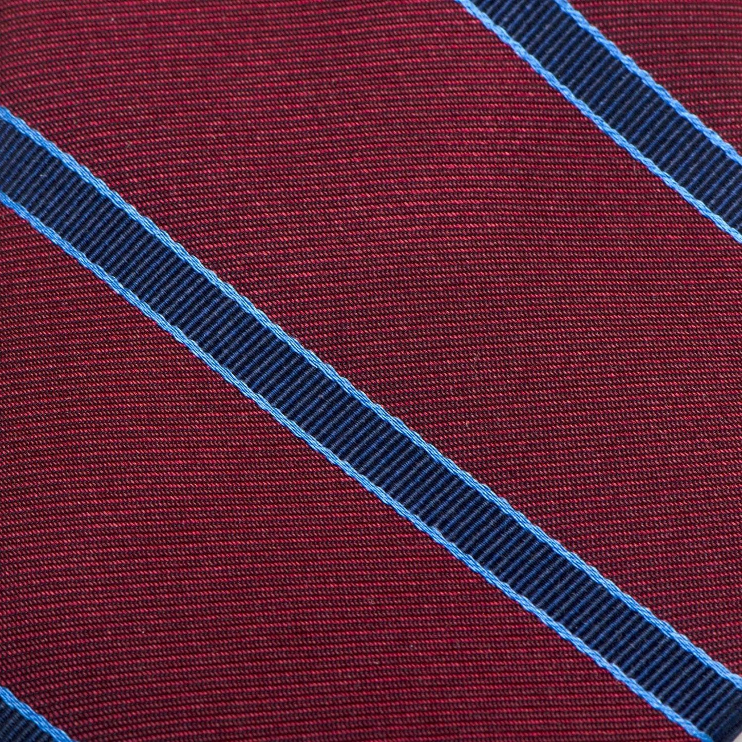 The Phillip Tie (Burgundy Stripe Men's Tie) - Cufflinks.com - Flyclothing LLC