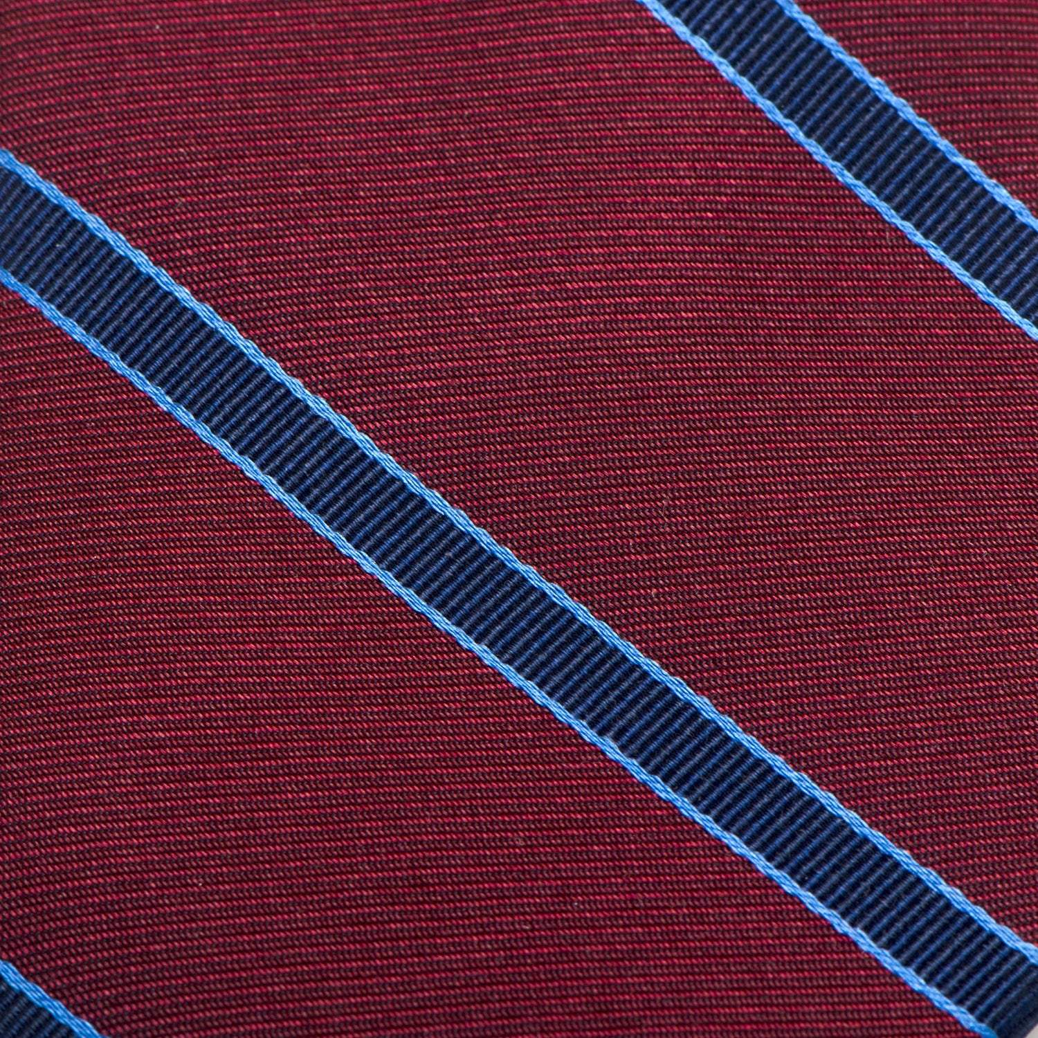 The Phillip Tie (Burgundy Stripe Men's Tie) - Cufflinks.com - Flyclothing LLC