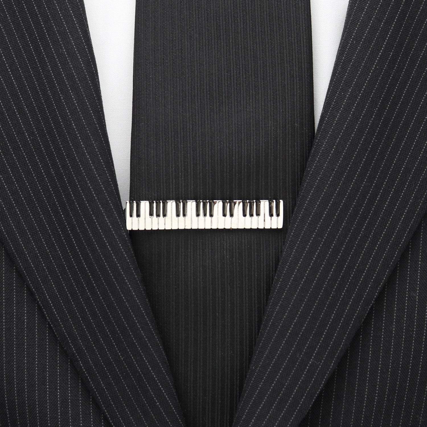 Piano Keys Tie Clip - Cufflinks.com - Flyclothing LLC