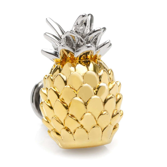 Pineapple 3D Lapel Pin - Cufflinks.com - Flyclothing LLC