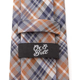 Gray Plaid Men's Tie - Cufflinks.com - Flyclothing LLC