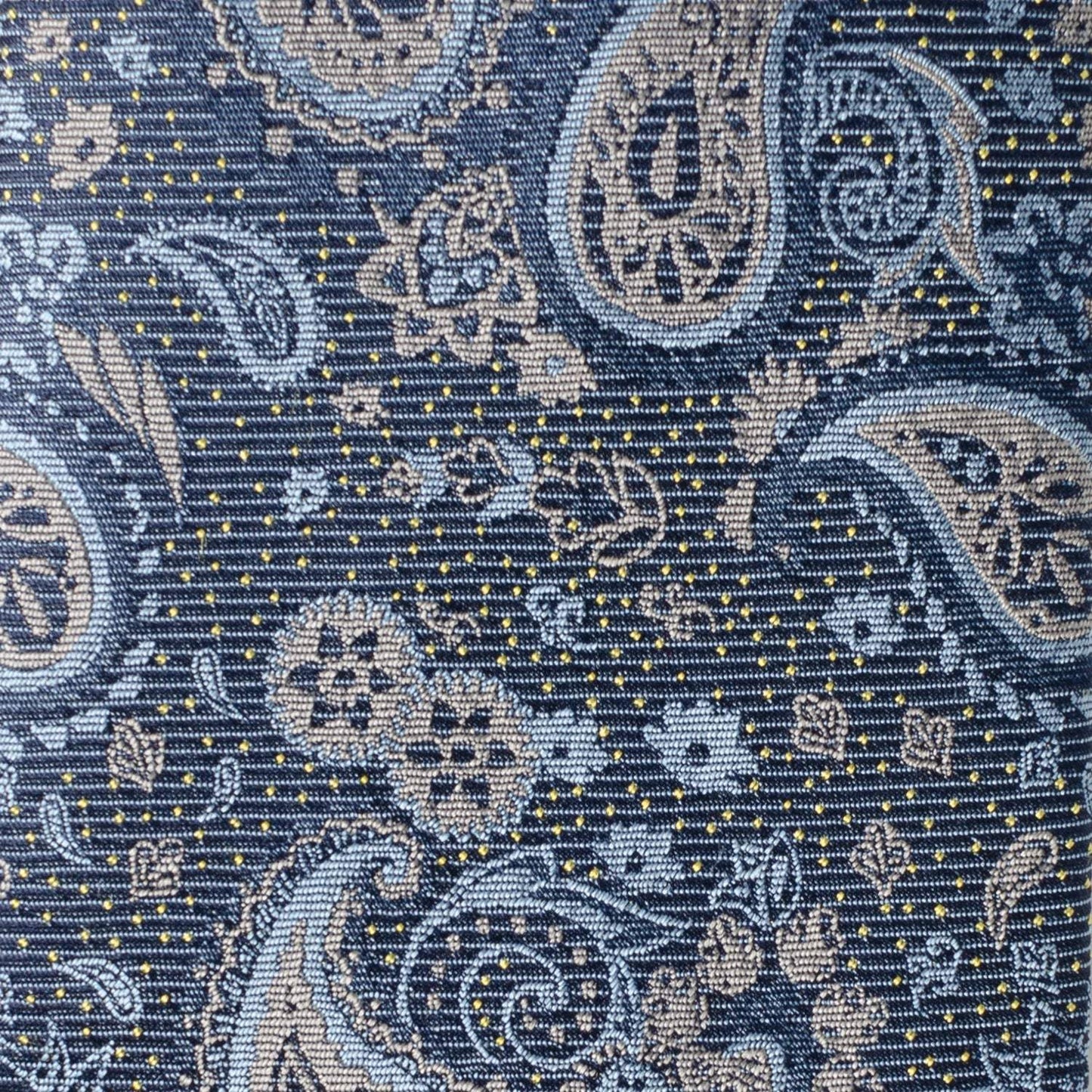 Blue & Gray Paisley Men's Tie - Cufflinks.com - Flyclothing LLC