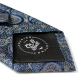 Blue & Gray Paisley Men's Tie - Cufflinks.com - Flyclothing LLC
