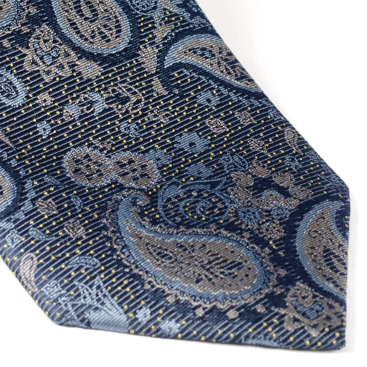 Blue & Gray Paisley Men's Tie - Cufflinks.com - Flyclothing LLC
