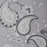 Gray Paisley Men's Tie - Cufflinks.com - Flyclothing LLC