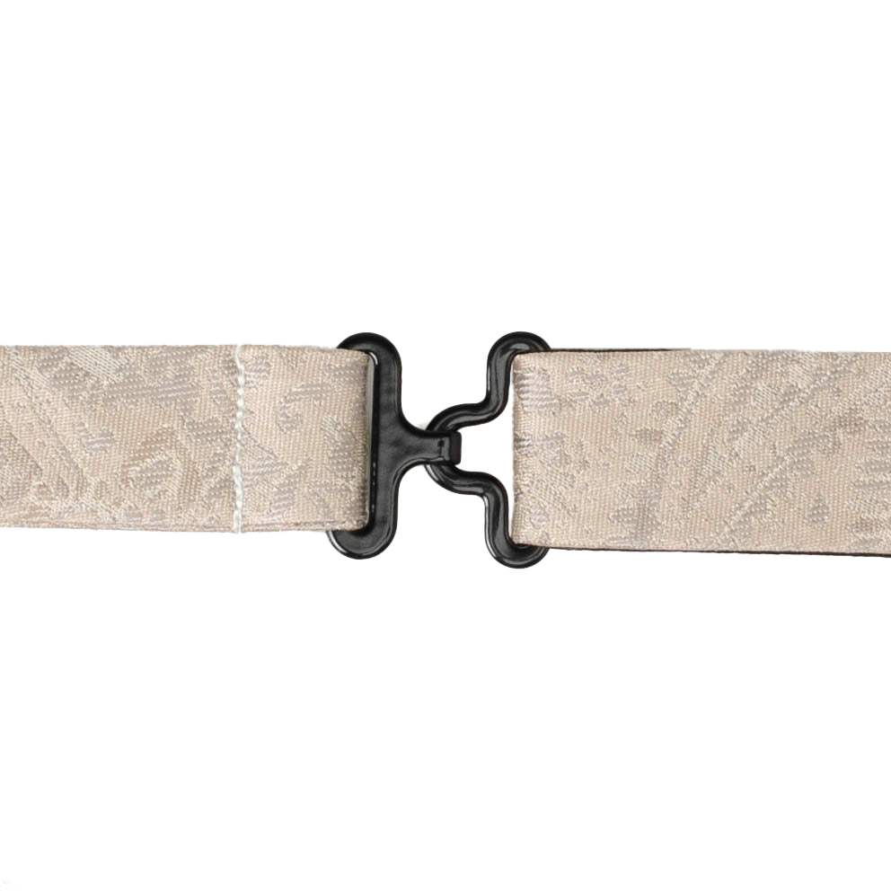Tan Paisley Men's Bow Tie - Cufflinks.com - Flyclothing LLC