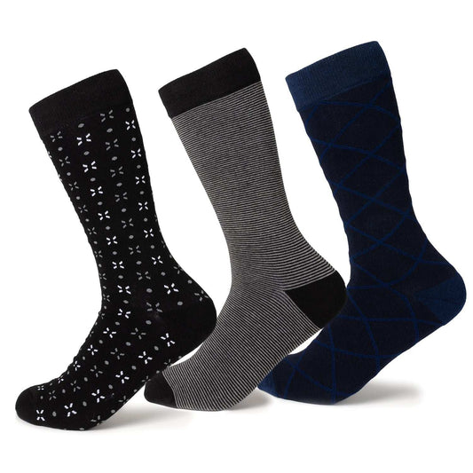 Ox & Bull Patterned Sock Gift Set - Cufflinks.com - Flyclothing LLC