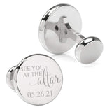 See You at the Altar Custom Photo Cufflinks - Cufflinks.com - Flyclothing LLC